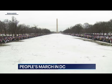 FULL RALLY: People’s March in D.C. ahead of Trump inauguration