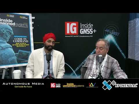 Interview with Inside Unmanned Systems and Inside GNSS at XPonential 2025