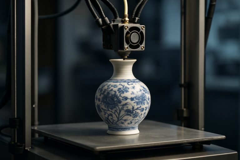 Jingdezhen porcelánová revoluce: 3D tisková technologie odkrývá novou éru pro starověké umění