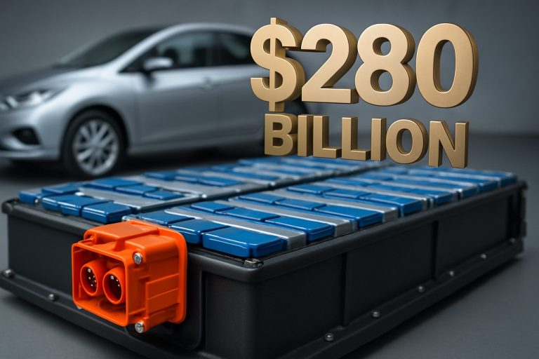 EV akumulatoru tirgus gatavojas pieaugt: eksperti prognozē 280 miljardu dolāru pieaugumu līdz 2032. gadam